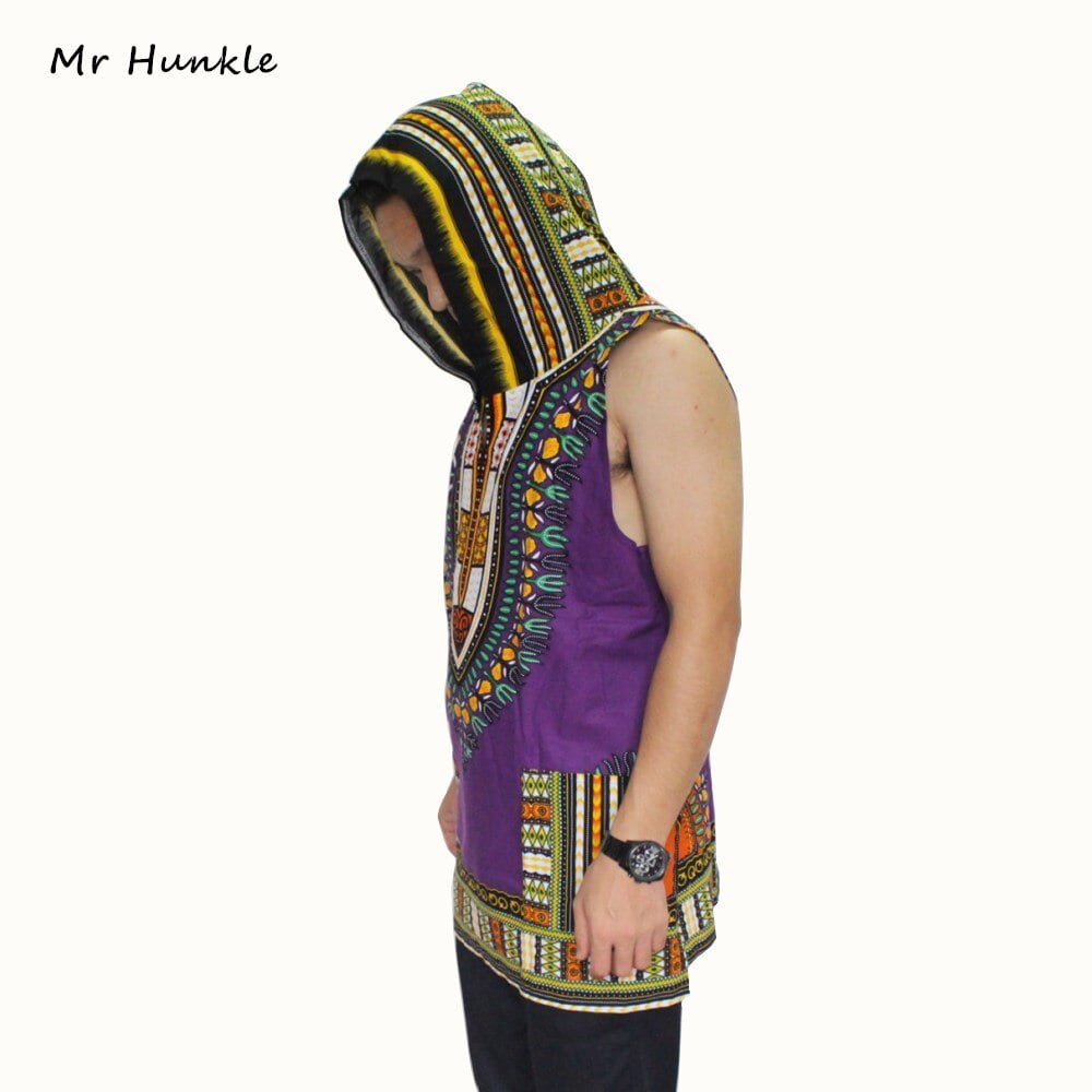 Mr Hunkle African Print Sleeveless Dashiki All You Need Store