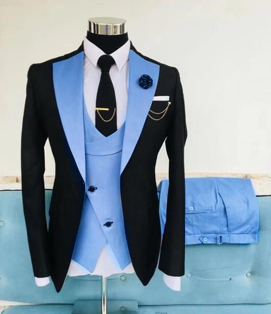 Tuxedo 3 Piece Blazer Jacket - AYN Store