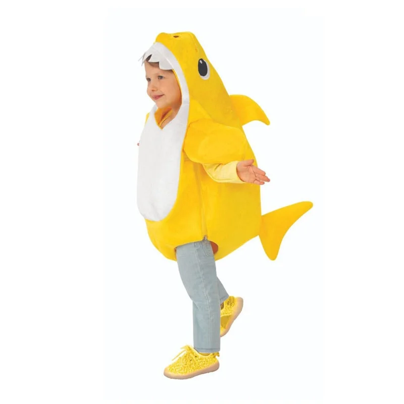 Kids Toddler Family Shark Halloween Costumes - Image 2
