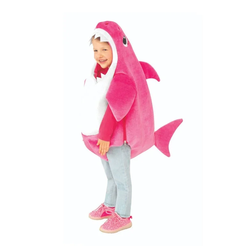 Kids Toddler Family Shark Halloween Costumes - Image 3