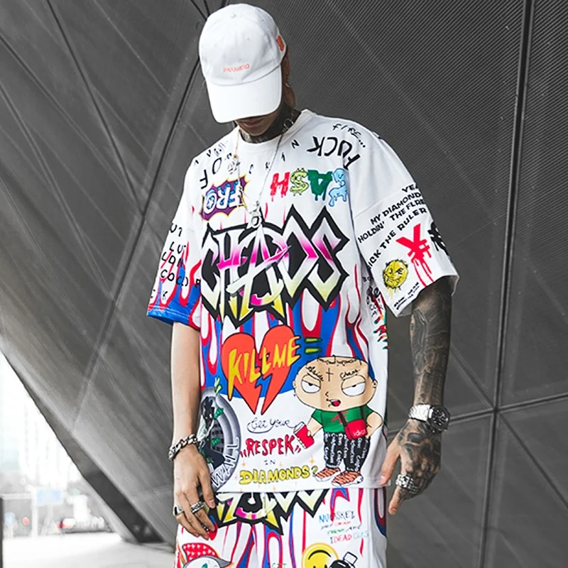 Men's Hip Hop Tee Shirts