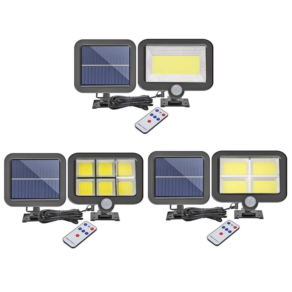 Solar Motion Sensor Wall Light with Remote Control - Image 2