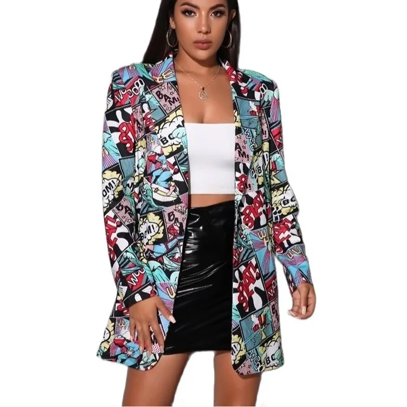 Vintage Street Fashion Blazer - Image 2
