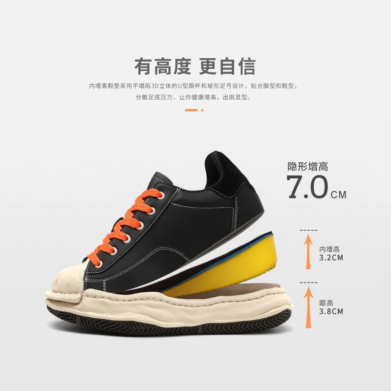 DECARSDZ 7CM Invisible Height Casual Shoes - Image 2