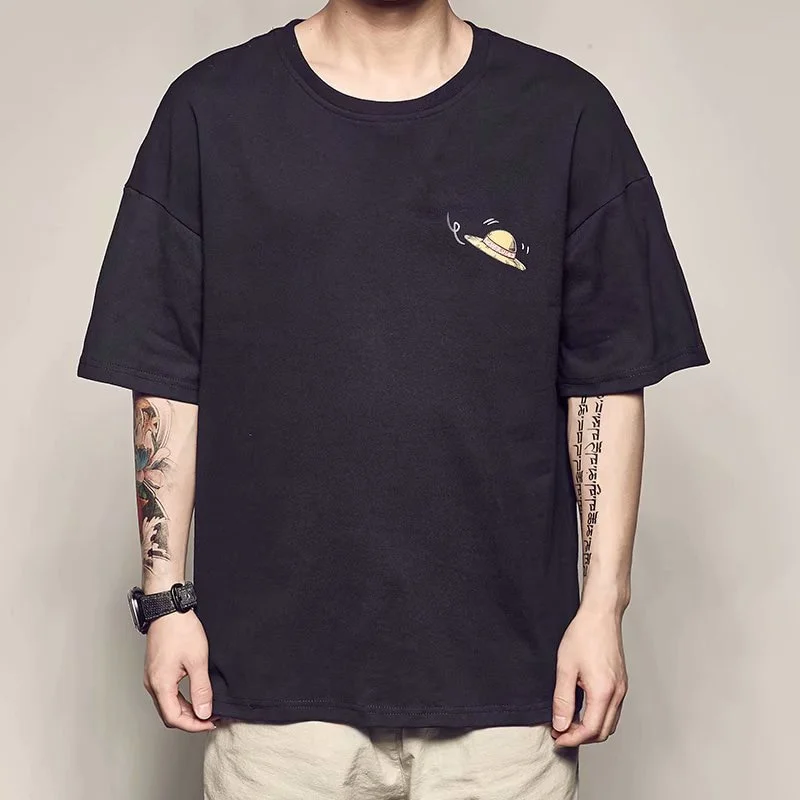 Summer Men's Anime Japanese Fashion T-shirt - Image 2