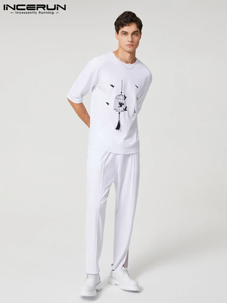 Fashion Well Fitting Men's Printed Casual Streetwear - Image 2
