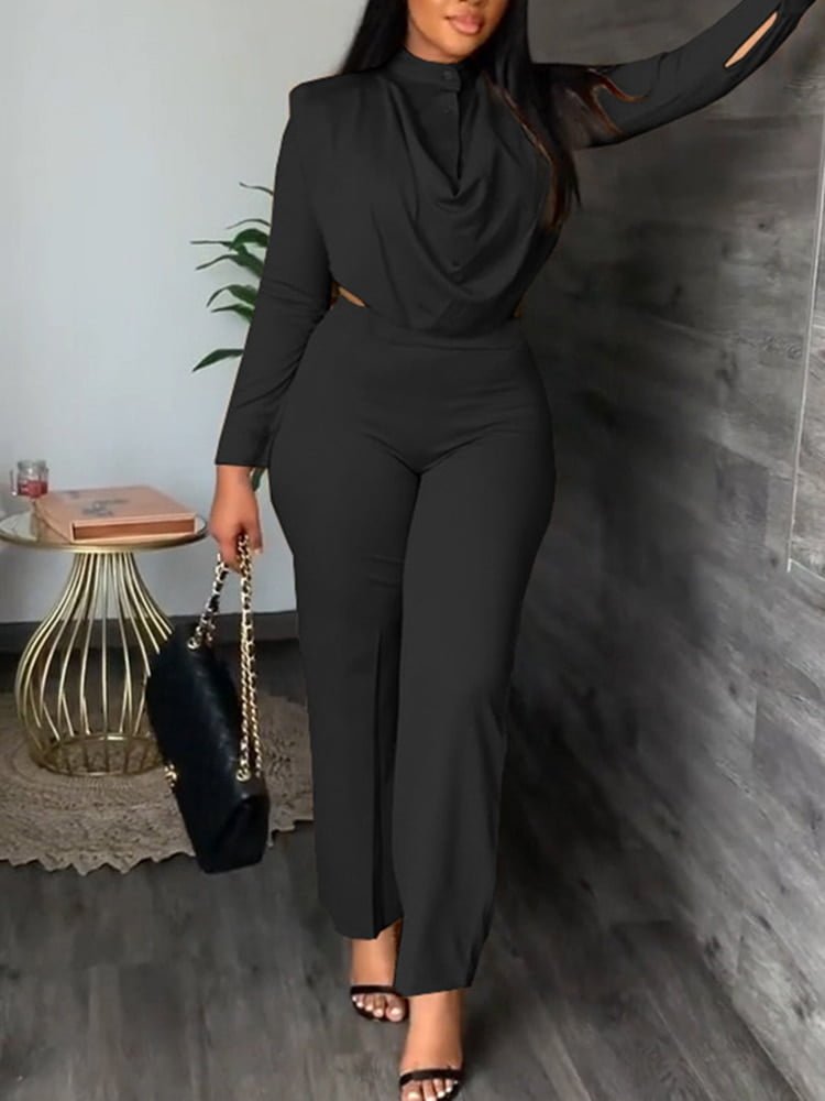 Sexy Off Waist Shirt Trousers - All You Need Store