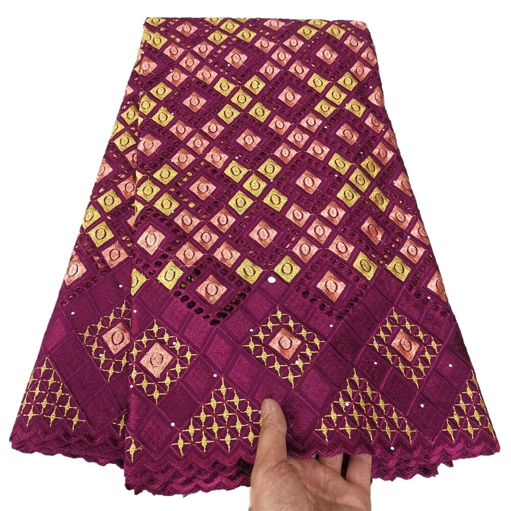 Swiss Lace Fabric - Image 3