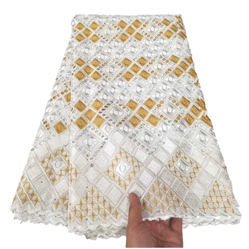 Swiss Lace Fabric - Image 4