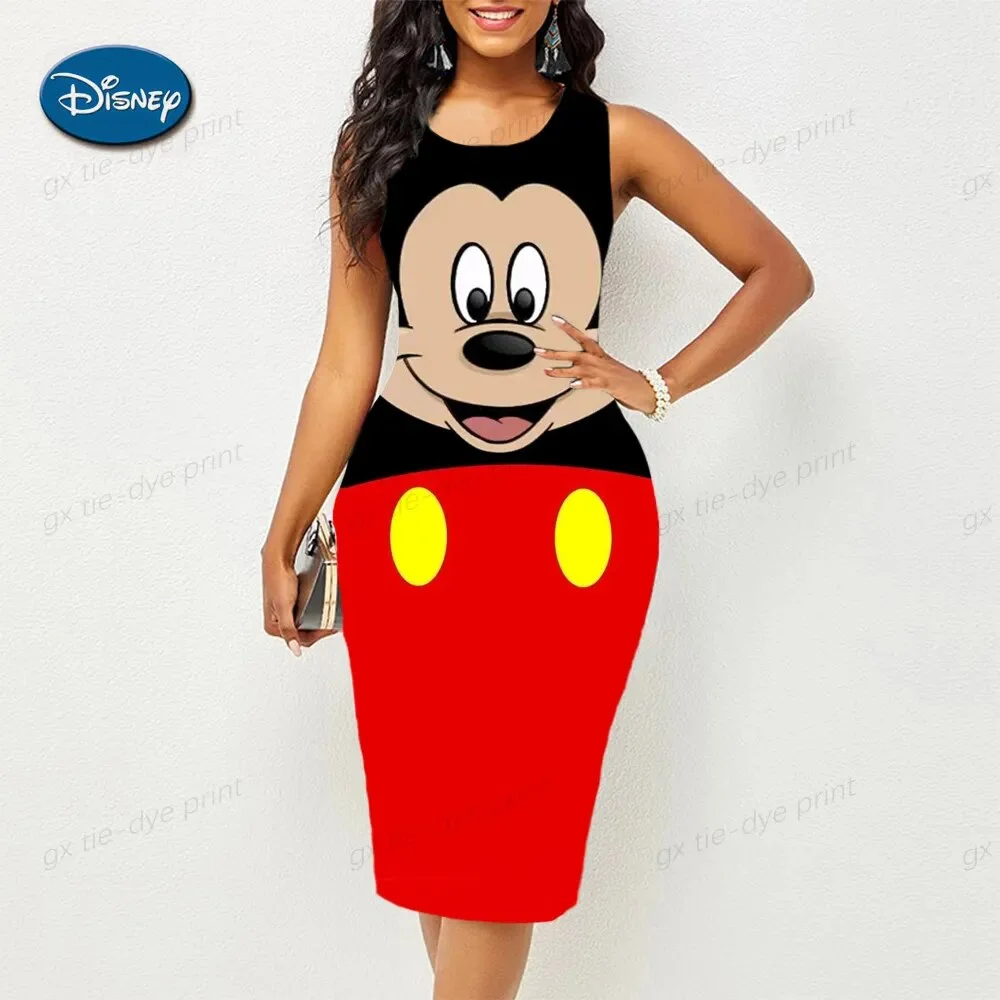 Cartoon Print Dress